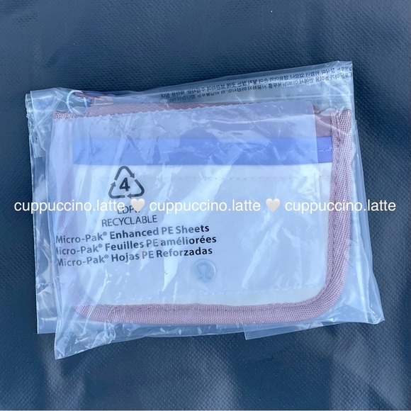 💜NWT🤍Lululemon True Identity Wallet - Twilight Rose/Dark Lavender/White Opal - Picture 5 of 6